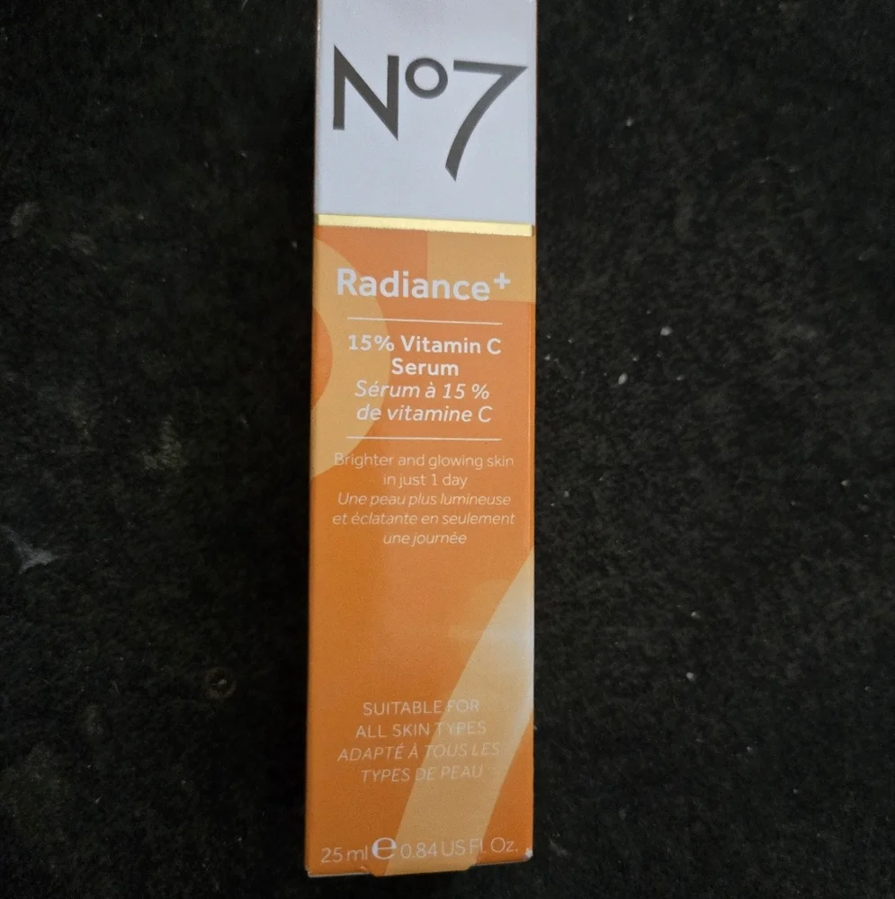 No7 Radiance+ 15%Vitamin C Serum 25ml see/read all pics Hp🔥🔥🔥